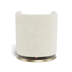 Mitchell Swivel Chair - Faux Sheepskin