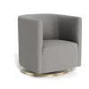 Mitchell Swivel Chair - Wool Fabric