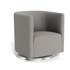 Mitchell Swivel Chair - Wool Fabric