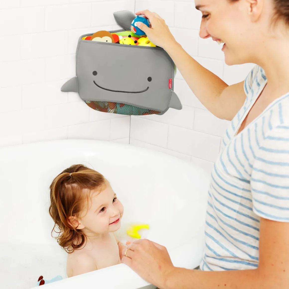 Moby Corner Bath Toy Organizer