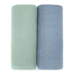 Muslin Swaddle Blankets (2 Pack)