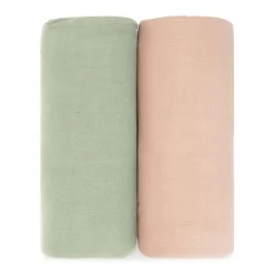Muslin Swaddle Blankets (2 Pack)