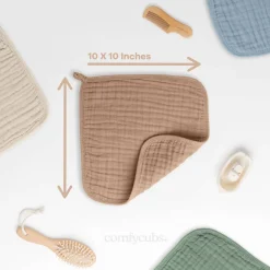 Muslin Washcloths (6 Pack)