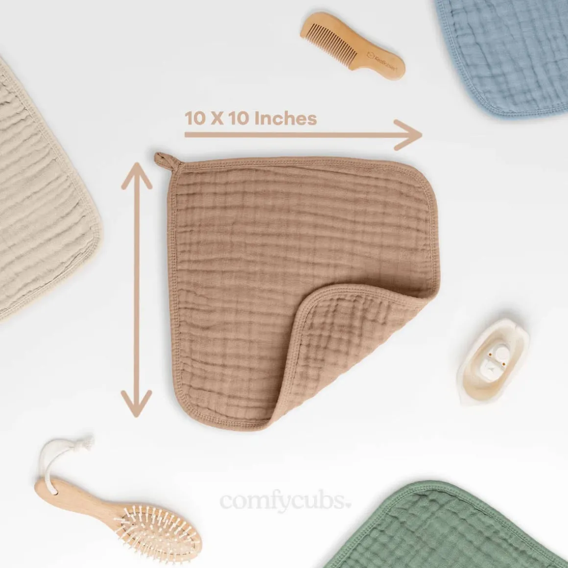 Muslin Washcloths (6 Pack)