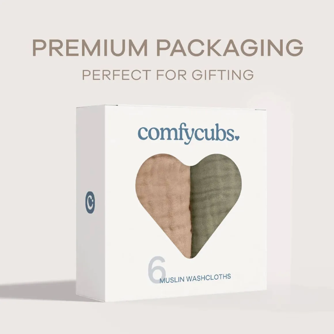 Muslin Washcloths (6 Pack)