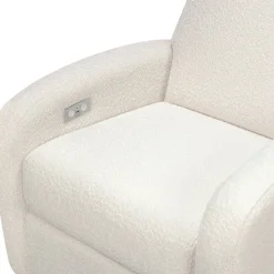 Nami Electronic Glider Recliner with USB (Boucle)