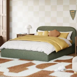 Nara Full Bed (Boucle)