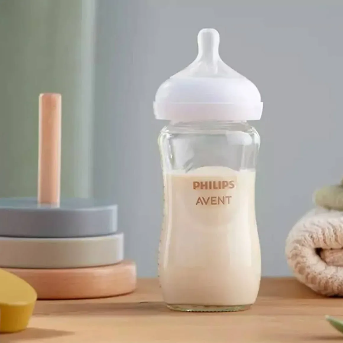 Natural Glass Bottle (8 oz, 3 Pack)