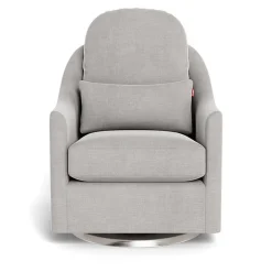 Nessa Glider - European Fabric with Swivel Base
