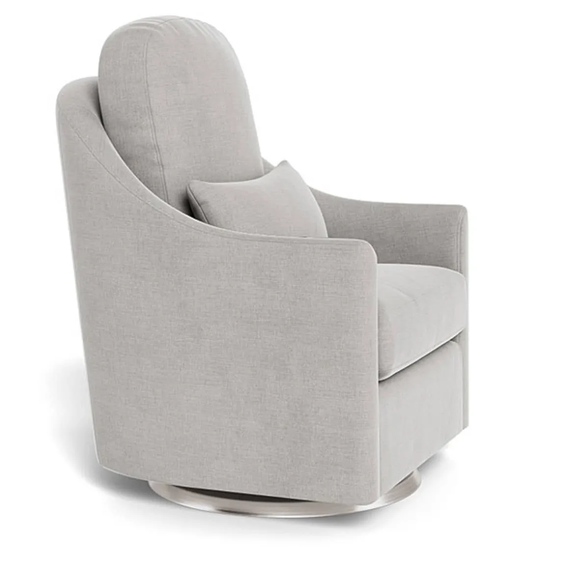 Nessa Glider - European Fabric with Swivel Base