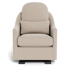 Nessa Glider - Wool with Espresso Base