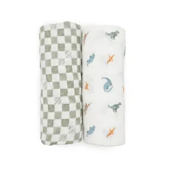 Organic Cotton Muslin Swaddle (2 Pack)