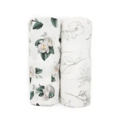 Organic Cotton Muslin Swaddle (2 Pack)
