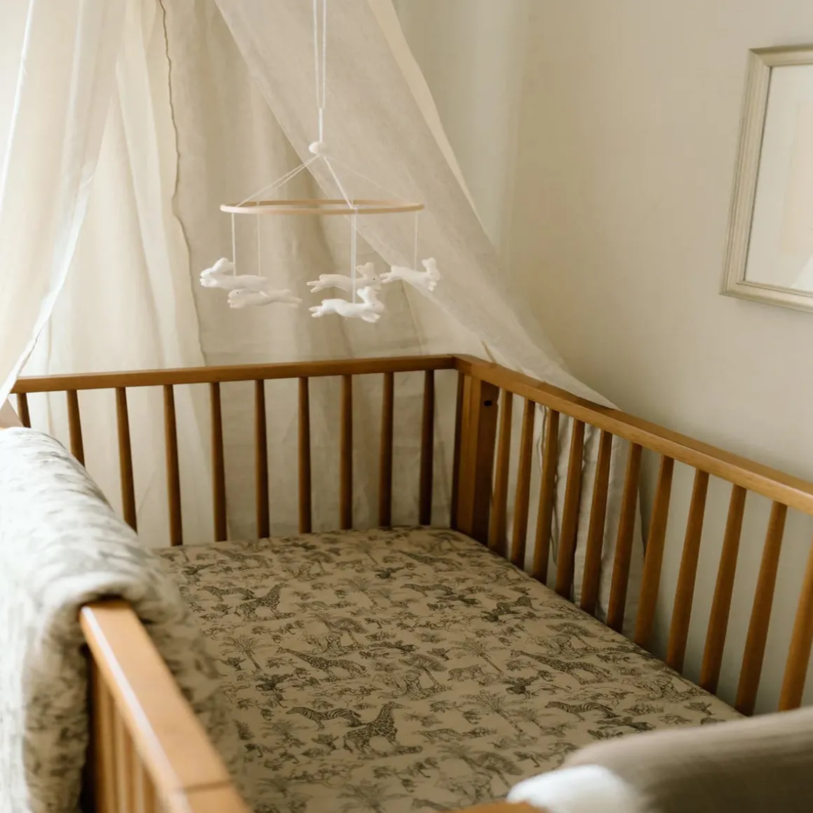 Organic Jersey Crib Sheet