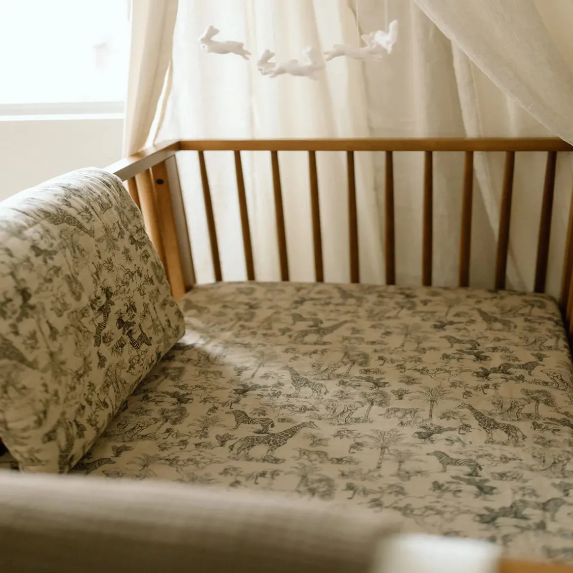 Organic Jersey Crib Sheet