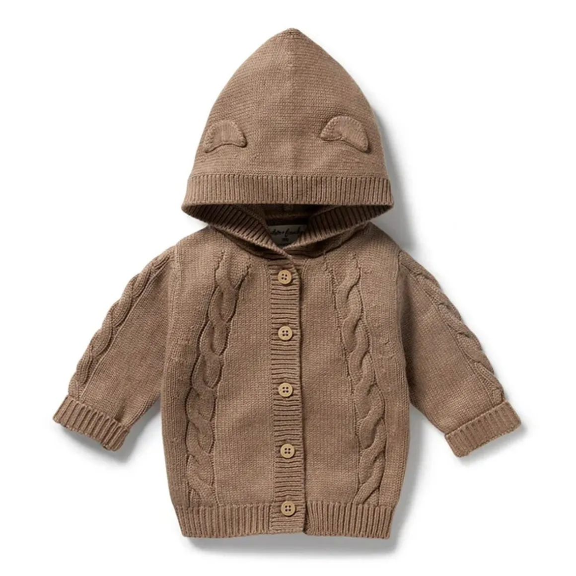 Organic Knitted Cable Jacket