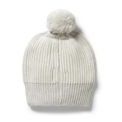 Organic Knitted Ribbed Hat