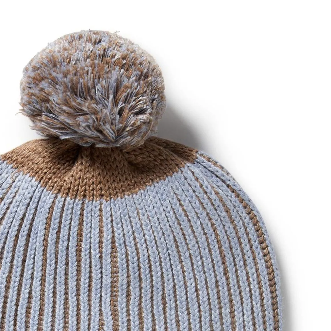 Organic Knitted Ribbed Hat