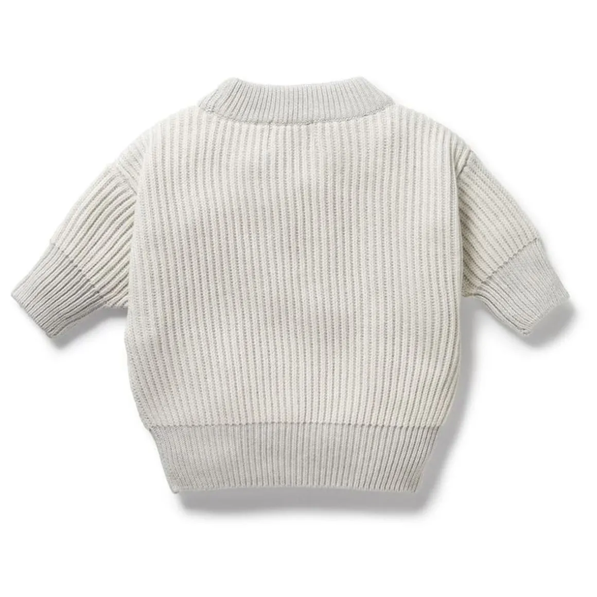 Organic Knitted Ribbed Jumper
