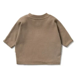 Organic Rib Long Sleeved Top