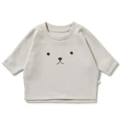 Organic Rib Long Sleeved Top