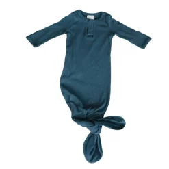 Organic Ribbed Knot Gown