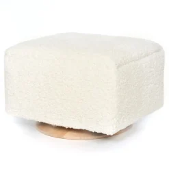 Ottoman with Wood Base (Grade D)