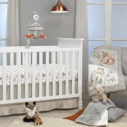 Painted Forest 4 Piece Crib Set