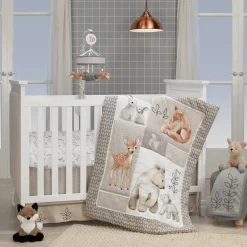 Painted Forest Crib Sheet