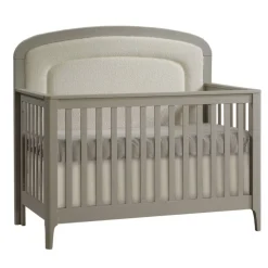 Palo 5-in-1 Crib with Beige Boucle Upholstered Panell