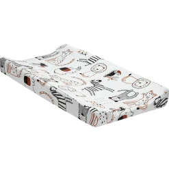 Patchwork Jungle Change Pad Cover