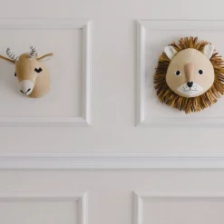 Plush Head Wall Decor