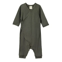 Pointelle Kimono Stretch & Grow Romper