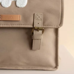 Polar Bear Puffed Backpack