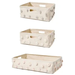 Pom Pom Under the Crib Basket (Large)