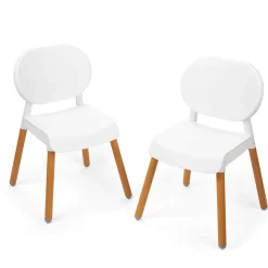 Premium Wood Kids Chairs (2 Pack)