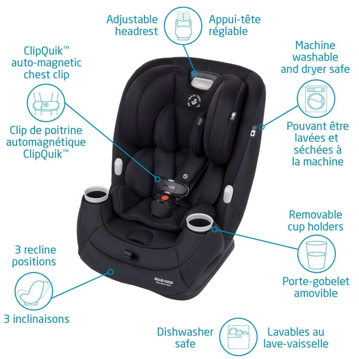 Pria All-in-One Car Seat