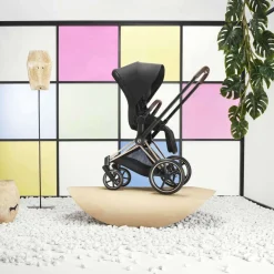 Priam 4 Stroller (Rose Gold Frame)