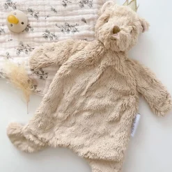 Prince Bear Baby Security Blanket