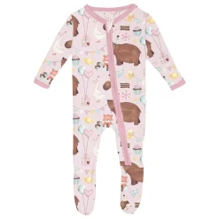 Print Footie with Zipper (The Great Outdoors)