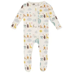 Print Footie with Zipper (Summer Fun)