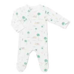 Print Zipper Footie