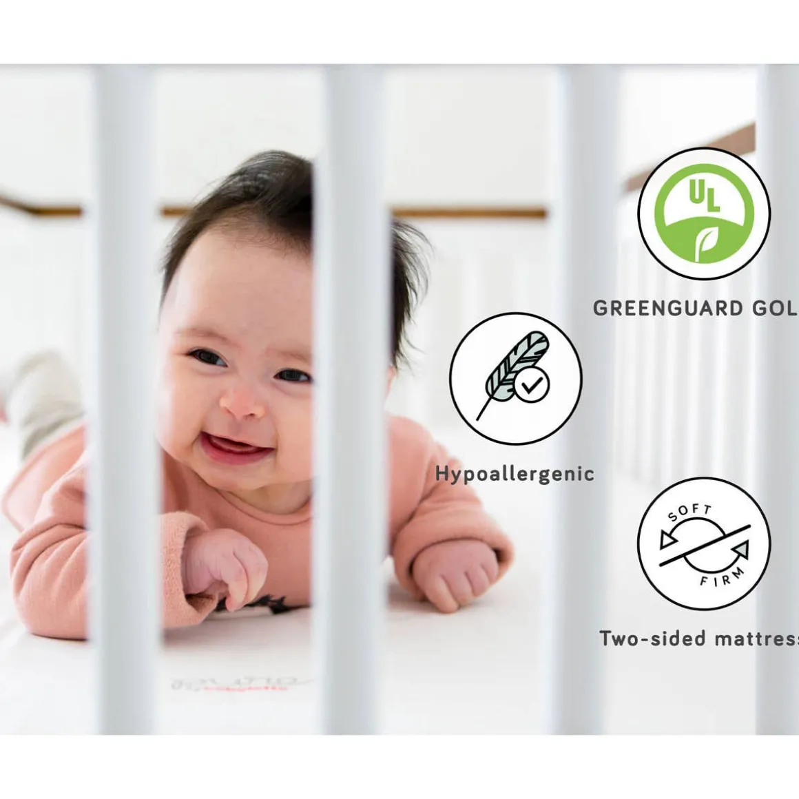 Pure Core Full Size Crib Mattress