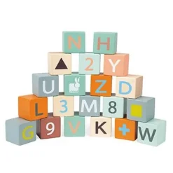 Push Along Cart with ABC Blocks