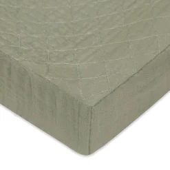 Quilted Muslin Changing Pad Cover
