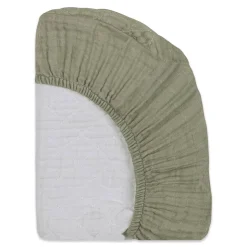 Quilted Muslin Changing Pad Cover