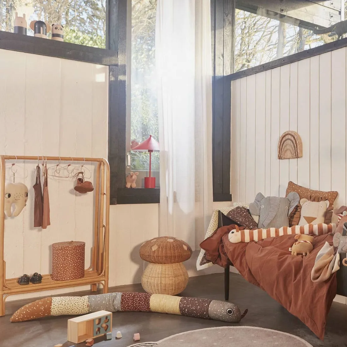 Rainbow Clothes Rack