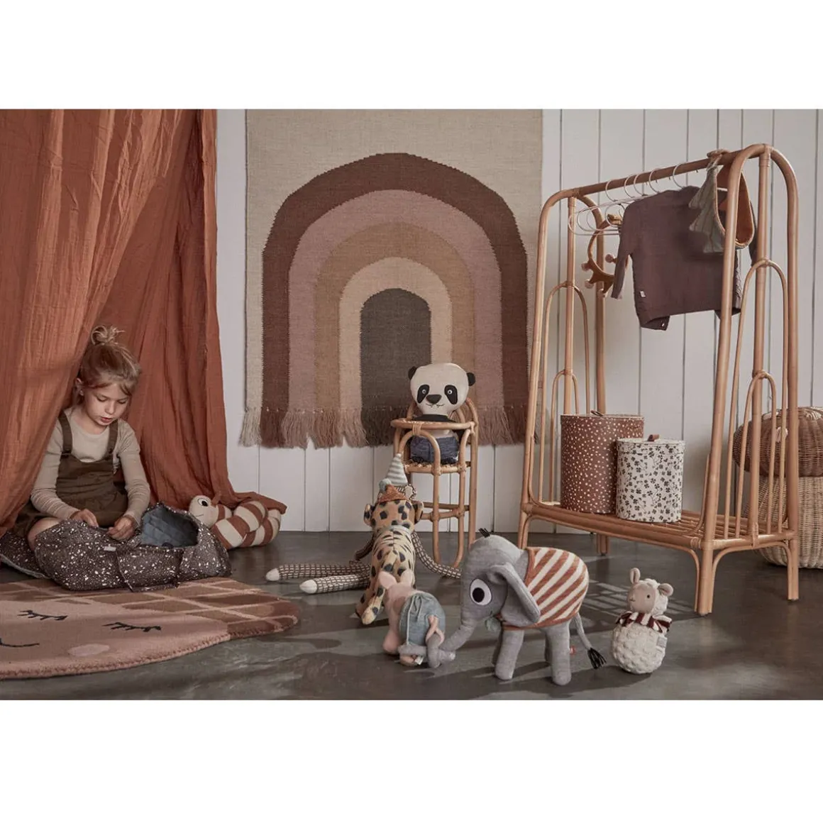 Rainbow Clothes Rack