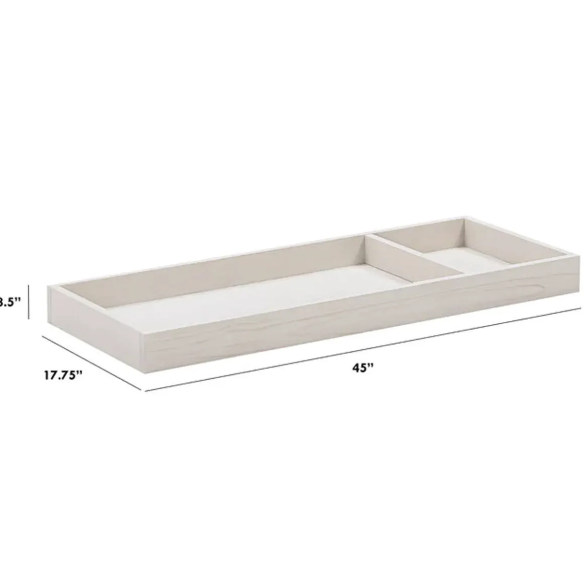 Removable Changing Tray (Distressed)