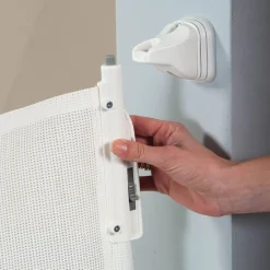 Retractable Safeway Gate - White